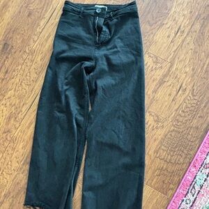 Zara Woman’s High Waisted Pants in Black